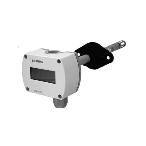 Main product image of Q-Series Duct Humidity Sensor w/ Display, (2%) 0 to 10 Vdc/Temp 0 to 10 Vdc