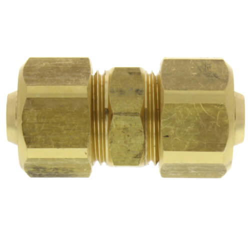 Main product image of 1/2" IPS (3/4" CTS) Brass Compression Coupling