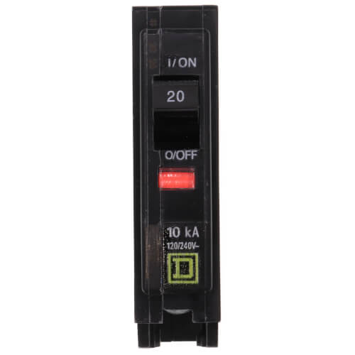 Main product image of QO Single Pole 20A Miniature Circuit Breaker