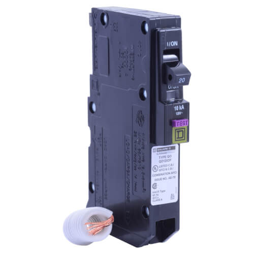 QO120DF Square D QO120DF QO Single Pole Dual Function Miniature