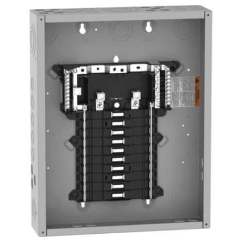 Main product image of QO 20 Space, 24 Circuit Convertible Load Center w/ Main Lugs, Plug-On Neutral w/ Ground Bar, 1 Phase (125A)