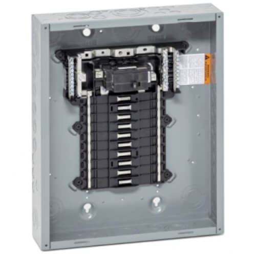 QO120M100P Square D QO120M100P QO 20 Space, 24 Circuit Convertible Load Center Main Breaker