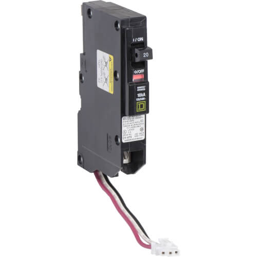 Main product image of QO Single Pole Miniature ILC Power Link Circuit Breaker (120/240V, 20A)