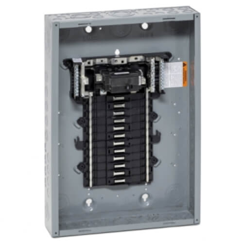 QO124M125P - Square D QO124M125P - QO 24 Space, 34 Indoor Circuit ...