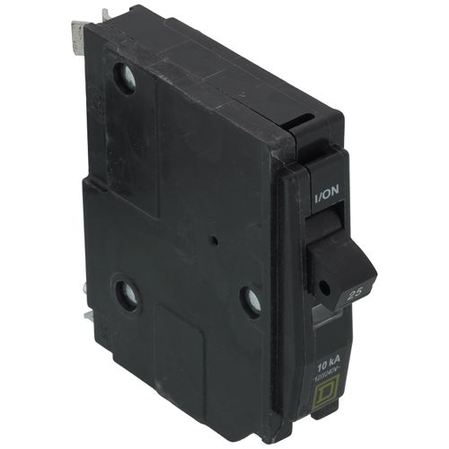 Main product image of QO Single Pole Standard Miniature Circuit Breaker (120/240V AC, 25A, 10 kA)