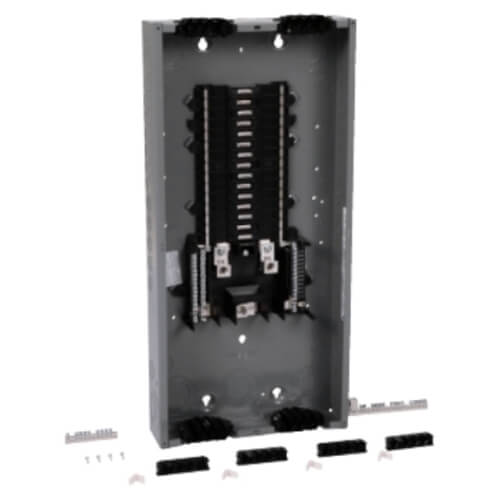 Main product image of QO 30 Space, 30 Circuit Indoor Convertible Load Center w/ Main Lugs, PoN w/ Ground Bar & Qwik-Grip, 1 Phase (200A)