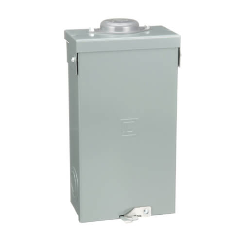 Main product image of QO 2 Pole Outdoor Load Center Circuit Breaker Enclosure, 2 Space, 120/240V (100A)
