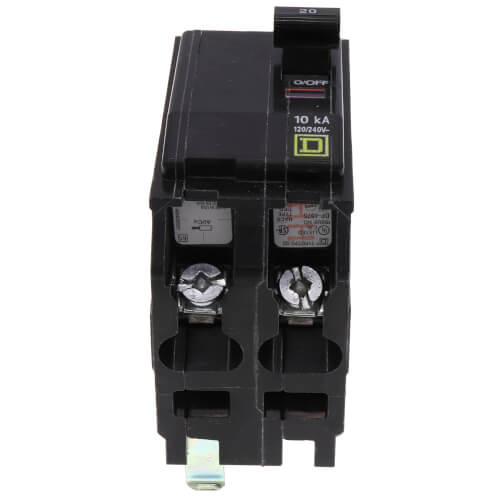 QO220 Square D QO220 QO 2 Pole Standard Miniature Circuit Breaker