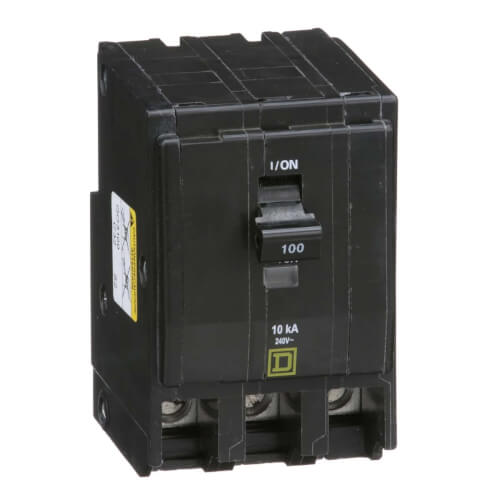 Main product image of QO 3 Pole Miniature Circuit Breaker (120/240V, 100A, 10kA)