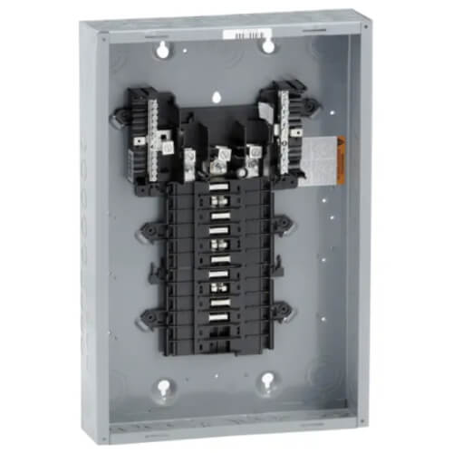 Main product image of QO 20 Space, 20 Circuit Indoor Load Center w/ Main Lugs w/ Ground Bar, 3 Phase, 240V (125A)