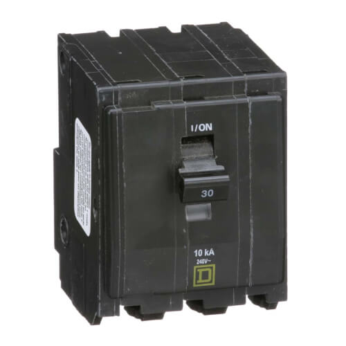 QO330 - Square D QO330 - QO 3 Pole Miniature Circuit Breaker (120/240V ...