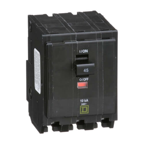 Main product image of QO 3 Pole Miniature Circuit Breaker (120/240V, 45A, 10kA)