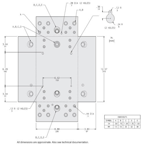 Main product image of QO 8 Space, 16 Circuit Indoor Load Center w/ Main Lugs & Surface Cover, 1 Phase, 120/240V (100A)