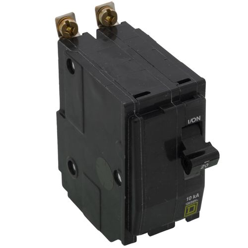Main product image of QO 2 Pole Bolt On Miniature Circuit Breaker (120/240V, 20A, 10kA)