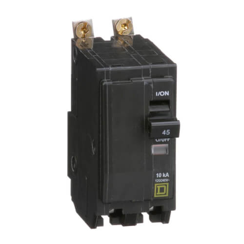 Main product image of QO 2 Pole Bolt On Miniature Circuit Breaker (120/240V, 45A, 10kA)