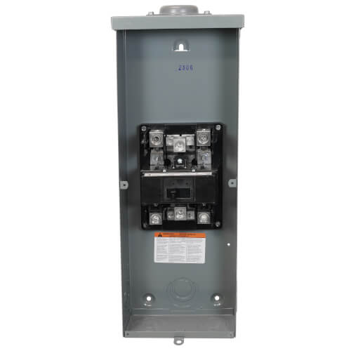 QOM2E2200NRB - Square D QOM2E2200NRB - QO 2 Pole Outdoor Main Breaker ...