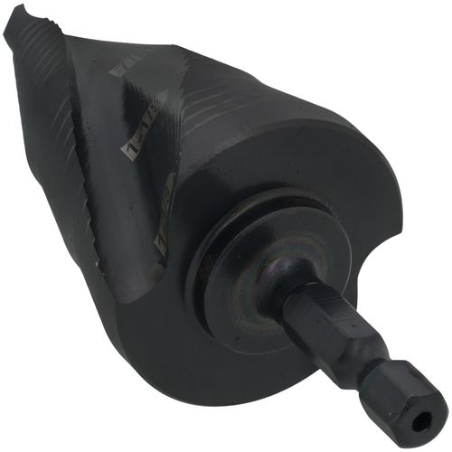 Main product image of Step Drill Bit, Quick Release, Double Spiral Flute, 7/8 to 1-3/8"
