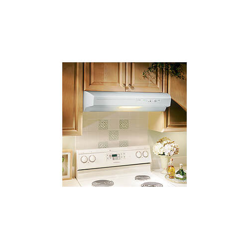 QSE130WW Broan QSE130WW 30" White Under Range Hood (220 CFM)