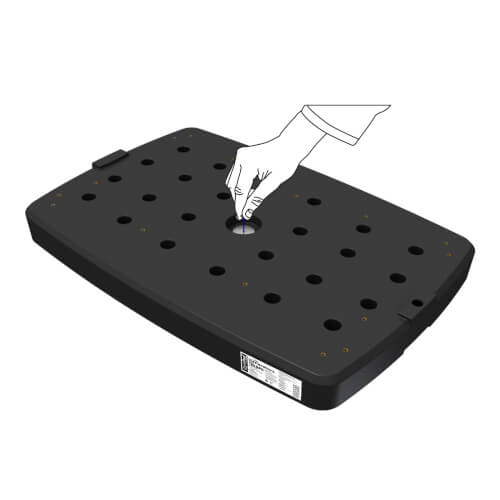 QT8381 Qwik Products QT8381 Optional Concrete Anchor Kit for