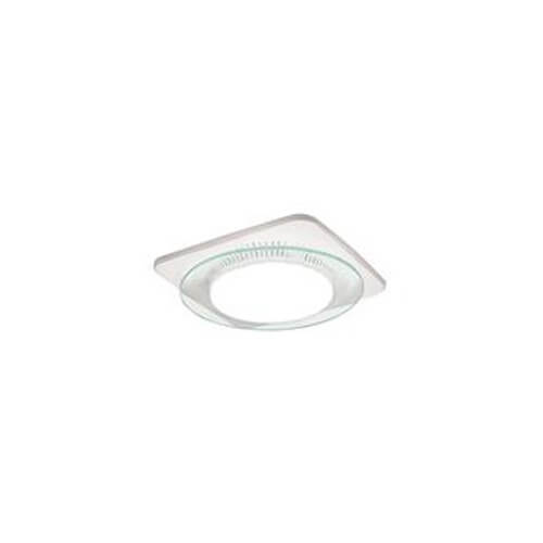 Main product image of QTNLEDA Ultra Silent LunAura Ventilation Fan w/ Round Light & LED Night-Light, Tinted Light Panel (110 CFM)
