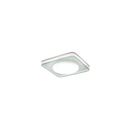 Main product image of QTNLEDB Ultra Silent LunAura Ventilation Fan w/ Square Light & LED Night-Light, Tinted Light Panel (110 CFM)