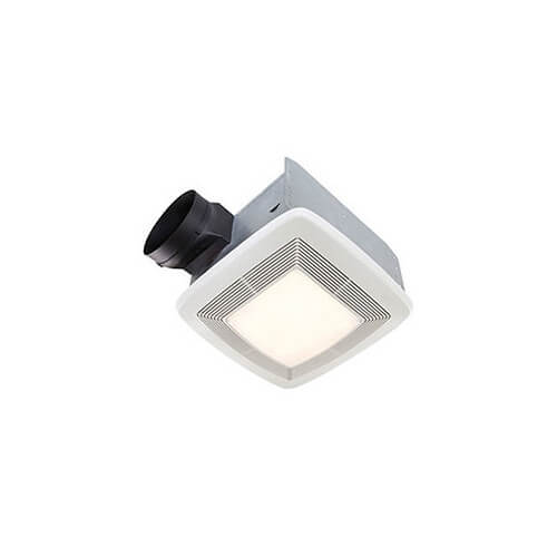 Main product image of QTXE080FLT Ultra Silent Ventilation Fan w/ Light & Night-Light, 6" Ducting (80 CFM)