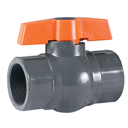 Main product image of 1/2" QIC2 SCH 80 PVC Compact Ball Valve w/ EPDM O-Ring (Socket)