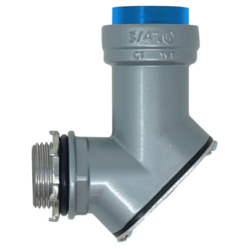 1" Push Install Rigid to Box Pull Elbow