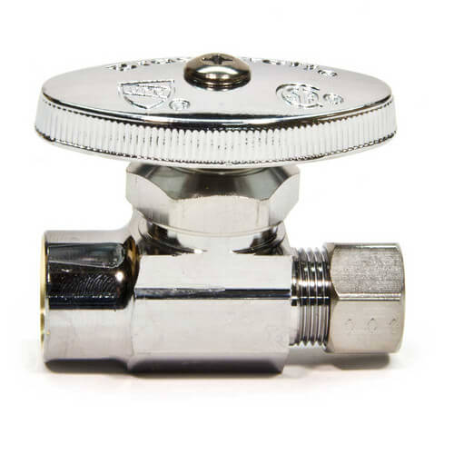 R14C Brasscraft R14C 1/2" Nom. Sweat x 3/8" O.D. Compr. Straight