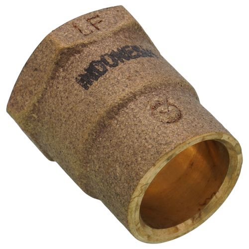 Main product image of 1/2" x 3/8" C x IPS Reamed Adapter, LF12C38IPSRA (Lead Free)