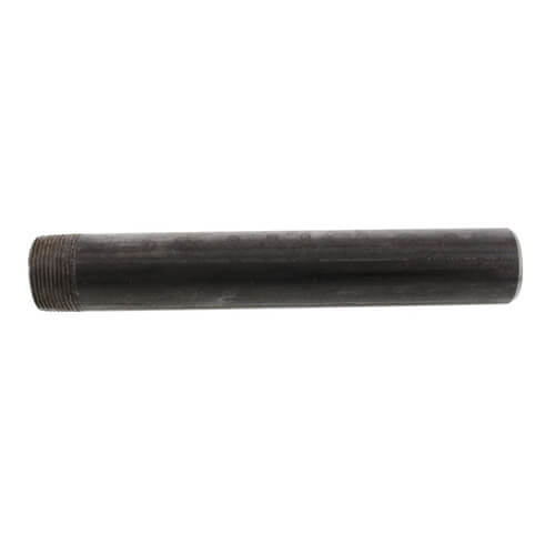 1-1/4" x 10" Black Toe Nipple