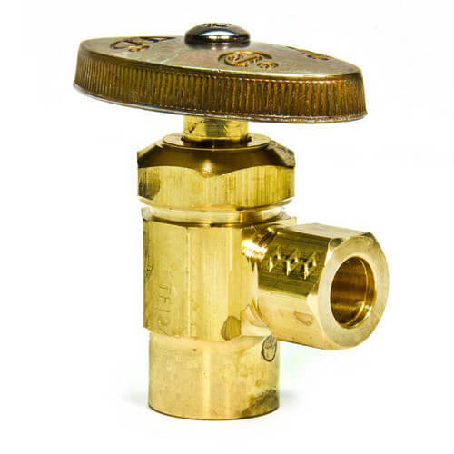 R19R Brasscraft R19R 1/2" Nom. Sweat x 3/8" O.D. Compr. Angle