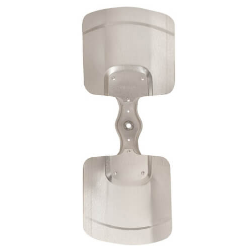 Main product image of 18" Aluminum 2 Blade Fixed Hub Fan Blade, CW (24° Pitch)