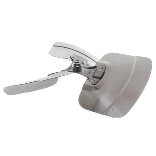 16" Aluminum 3 Blade Fixed Hub Fan Blade, CW (30° Pitch)