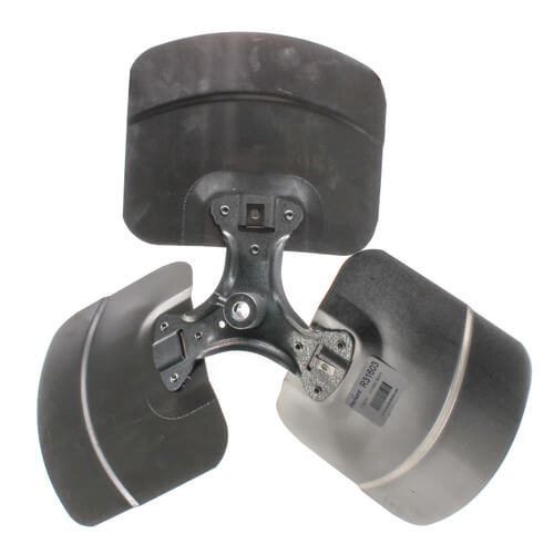 16" Aluminum 3 Blade Fixed Hub Fan Blade, CW (30° Pitch)