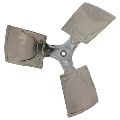18" Aluminum 3 Blade Fixed Hub Fan Blade, CCW (32° Pitch)