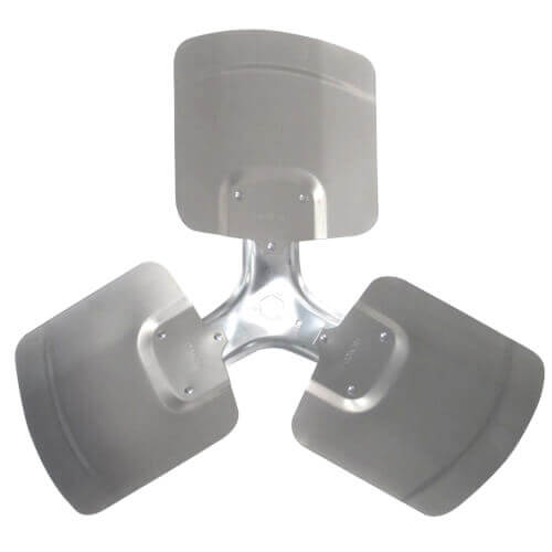 Main product image of 22" Aluminum 3 Blade Hubless Fan Blade, CW (27° Pitch)