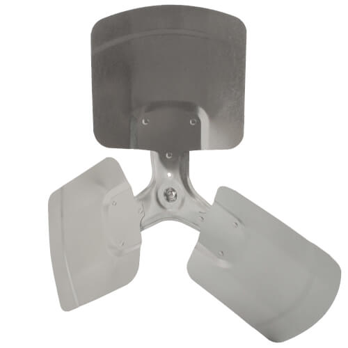 24" Galvanized Steel 3 Blade Fixed Hub Fan Blade (24° Pitch)