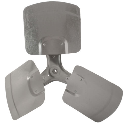 24" Aluminum 3 Blade Fixed Hub Fan Blade (26° Pitch)