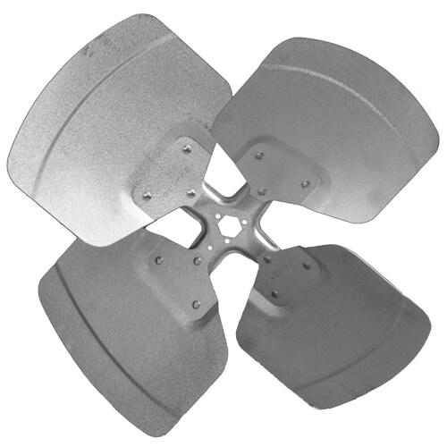 Main product image of 10" Aluminum 4 Blade Hubless Fan Blade (27° Pitch)