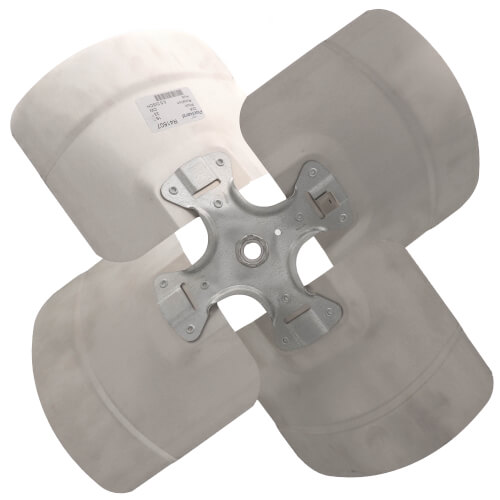 16" Aluminum 4 Blade Fan Blade, CW, (33° Pitch)