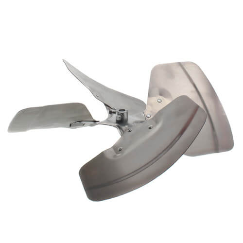 18" Aluminum 4 Blade Fixed Hub Fan Blade, CW (33° Pitch)