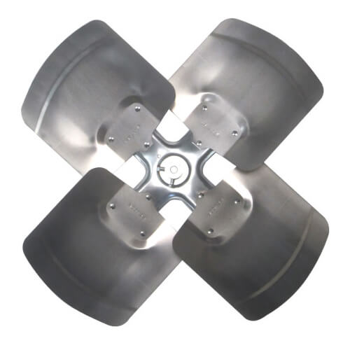 Main product image of 22" Aluminum 4 Blade Fixed Hub Fan Blade, CCW (32° Pitch)