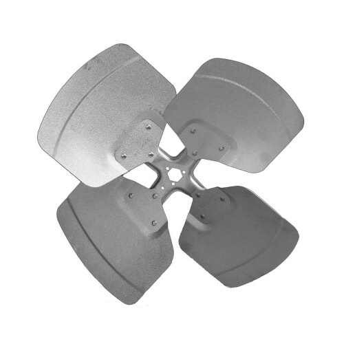 24" Aluminum 4 Blade Hubless Fan Blade, CCW (23° Pitch)