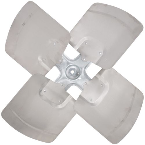 Main product image of 24" Aluminum 4 Blade Fixed Hub Fan Blade, CCW (27° Pitch)