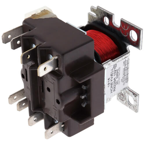 24v Electric Heater Relay w/ DPST Switching, w/ Extra Mounting Hardware