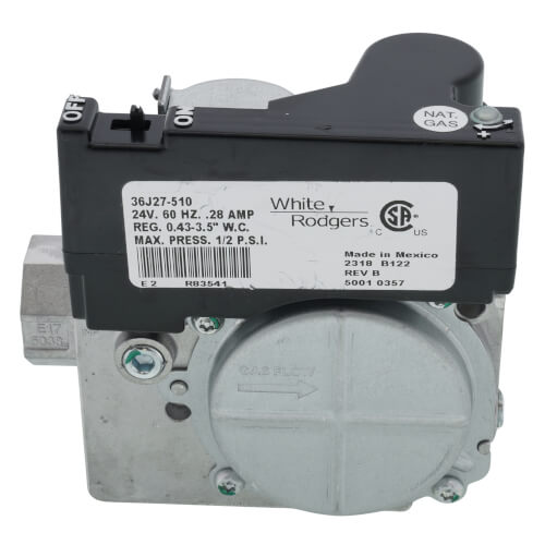 Main product image of 1/2" 24V Gas Valve, R83541