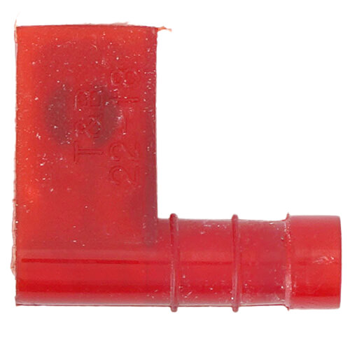 Main product image of 0.80" x 0.71" Nylon Insulated Open Top 90-Degree Flag Female Disconnect, 0.250" x 0.32" Tab, 22-18 AWG