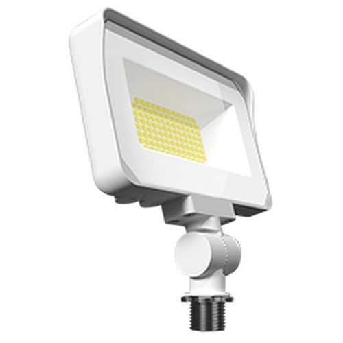 Main product image of 35 Watt Field Adjustable LED Floodlight, 3000/4000/5000K CCT Selectable, White Finish, X34S-W