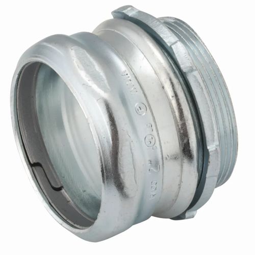 Main product image of 4" Non-Insulated Steel EMT Compression Connector, 2946
